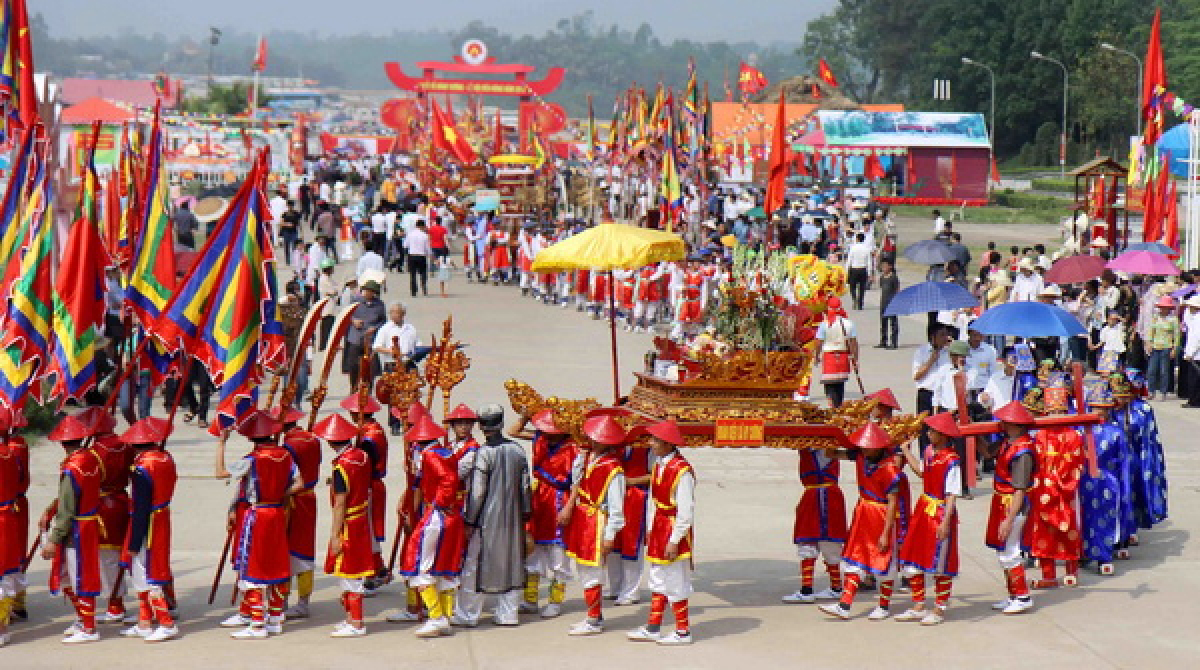 Lễ hội Đền Hùng - nét đẹp văn hóa con người Việt Nam