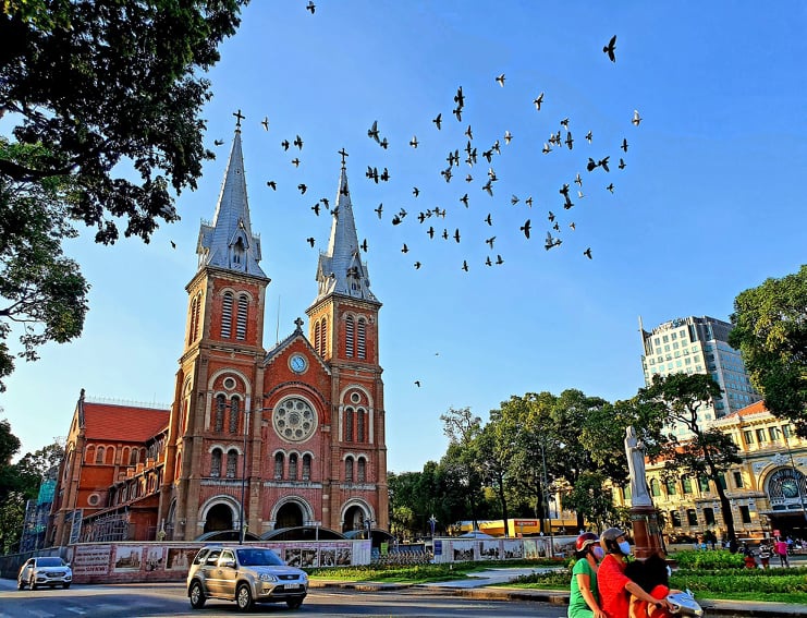Nhà Thờ Đức Bà chính là biểu tượng của Sài Gòn