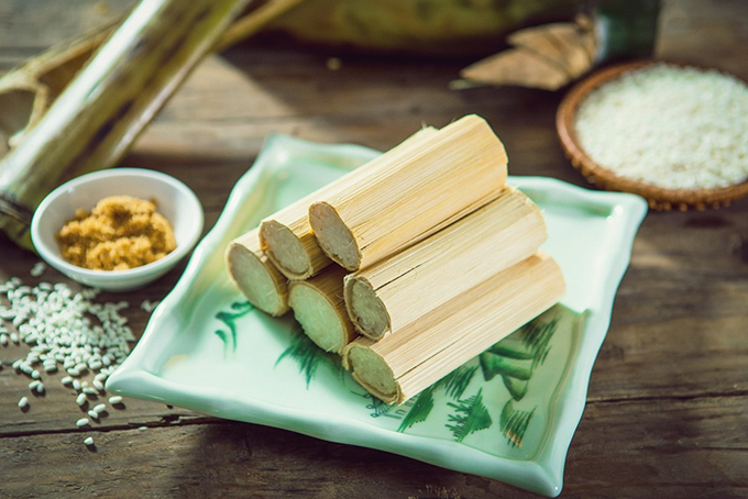 Cơm Lam là món ăn mang hương vị đậm chất quê hương 
