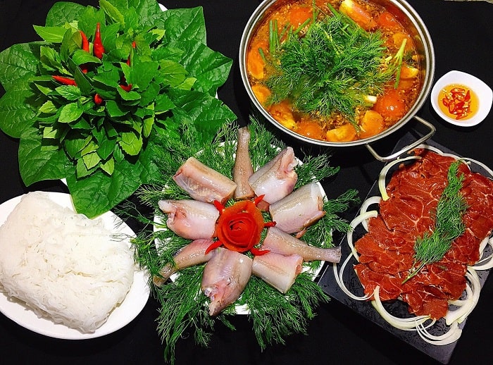 Lẩu cá khoai là món ăn nhất định phải thưởng thức khi đến Quảng Bình